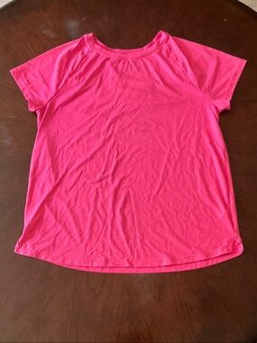 Athletic Works - Neon Pink Short Sleeve Tee